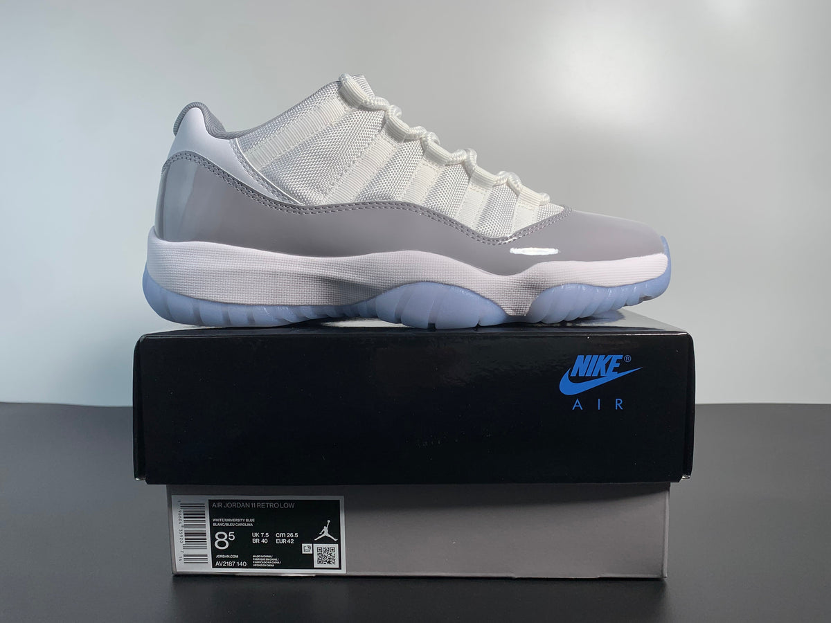 Air Jordan 11 Low Cement Grey AV2187-140 - Angle View 3