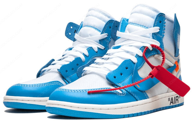 Air Jordan 1 x Off-White Retro High OG ‘UNC’ AQ0818-148 - Angle View 3