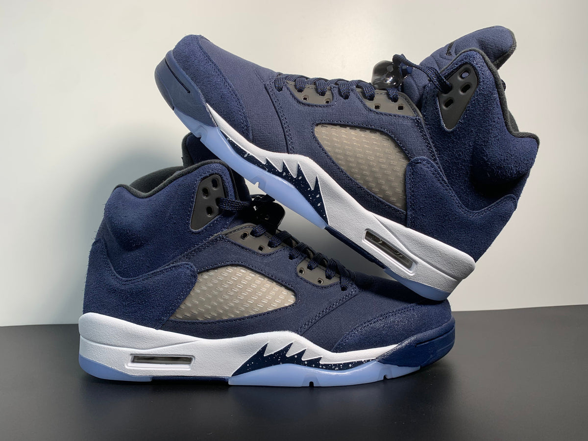 Air Jordan 5 “Midnight Navy”FD6812-400 - Angle View 5