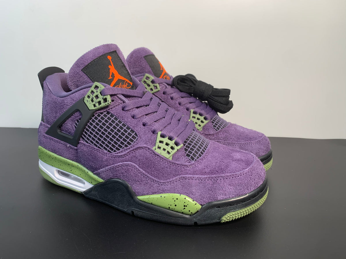 Air Jordan 4 Retro Canyon Purple AQ9129-500 - Angle View 7