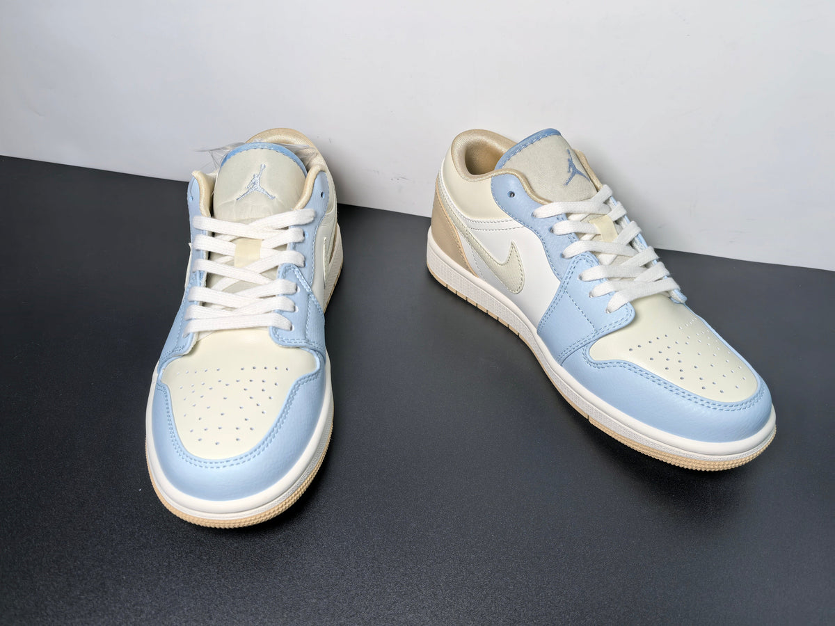 Air Jordan 1 Low  Coconut Milk  HQ4186-111 - Angle View 3