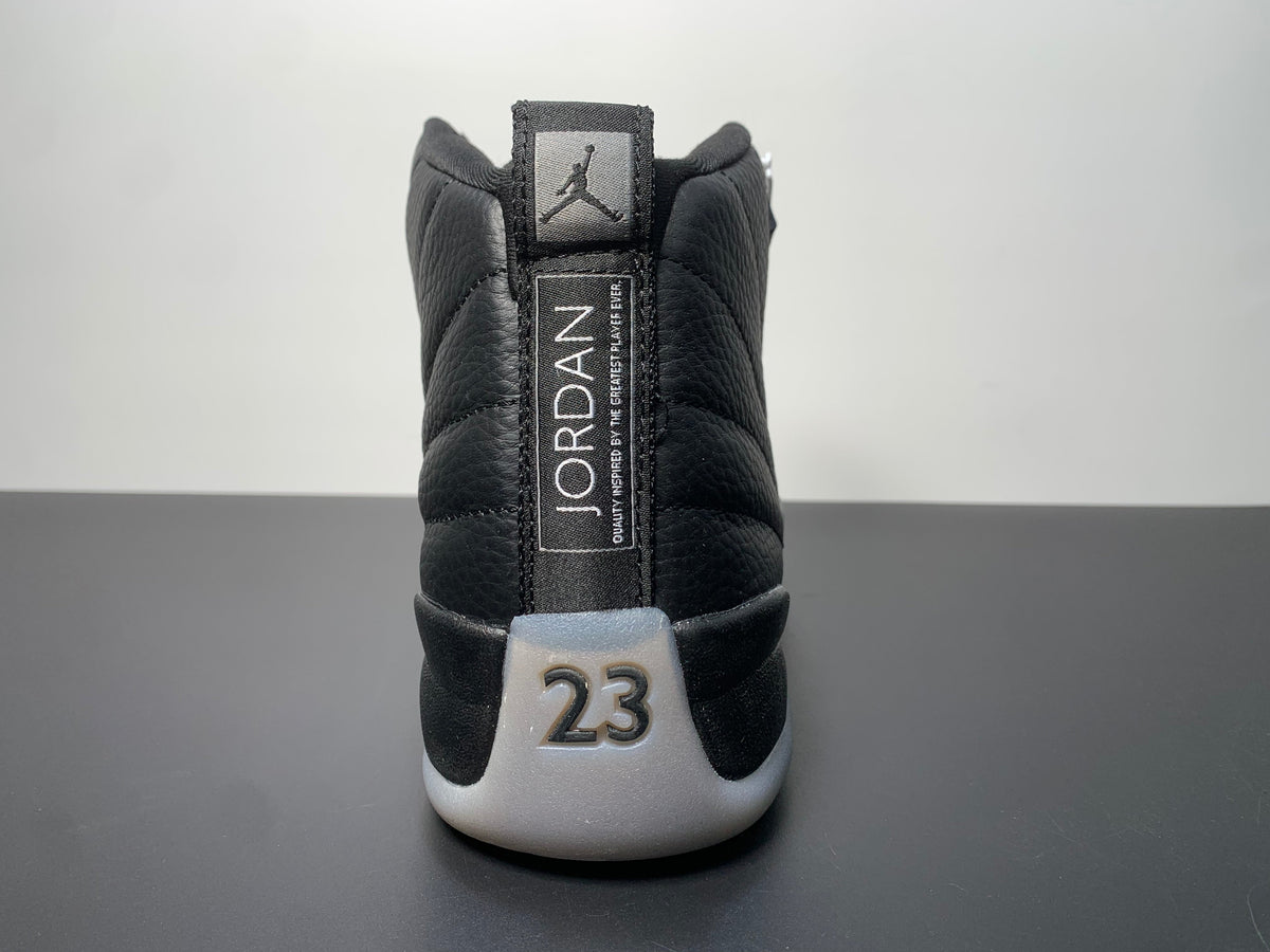 Air Jordan 12 Retro Black Wolf Grey - Angle View 5