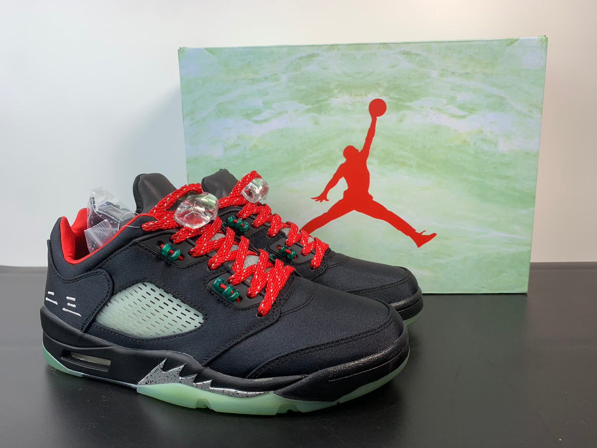 CLOT x Air Jordan 5 Low “Chinese New Year” CNY DM4640-036 - Angle View 6