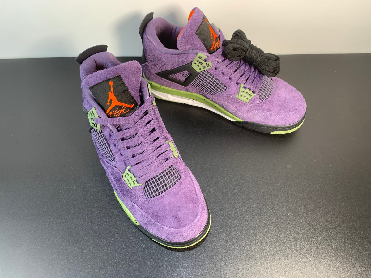 Air Jordan 4 Retro Canyon Purple AQ9129-500 - Angle View 6