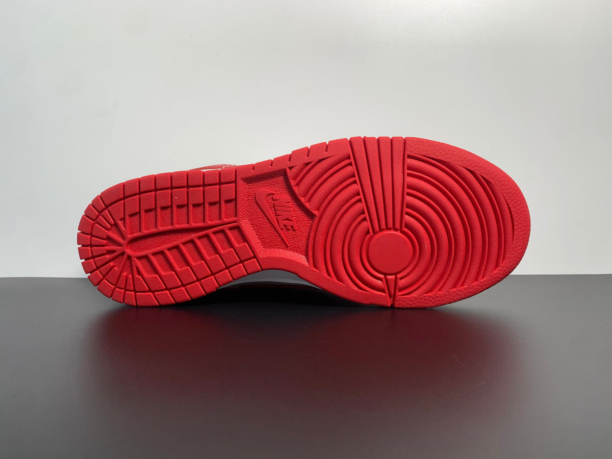 Nike Dunk Low “Vast Grey Varsity Red” FJ0832-011 - View 6