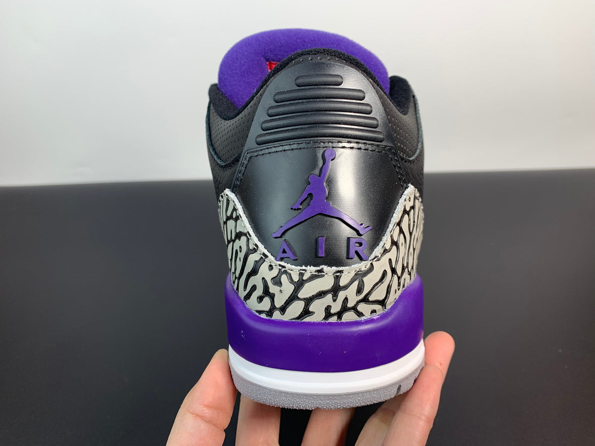 Air Jordan 3 “Court Purple CT8532-050 - Angle View 7