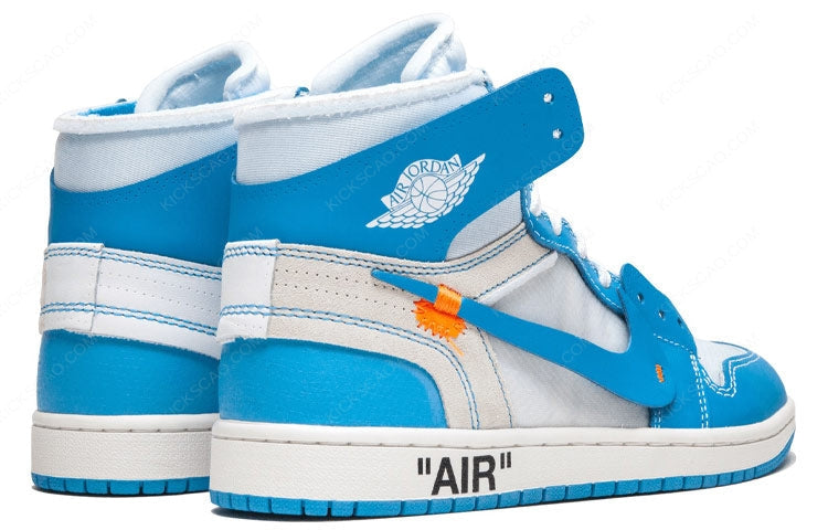 Air Jordan 1 x Off-White Retro High OG ‘UNC’ AQ0818-148 - Angle View 4