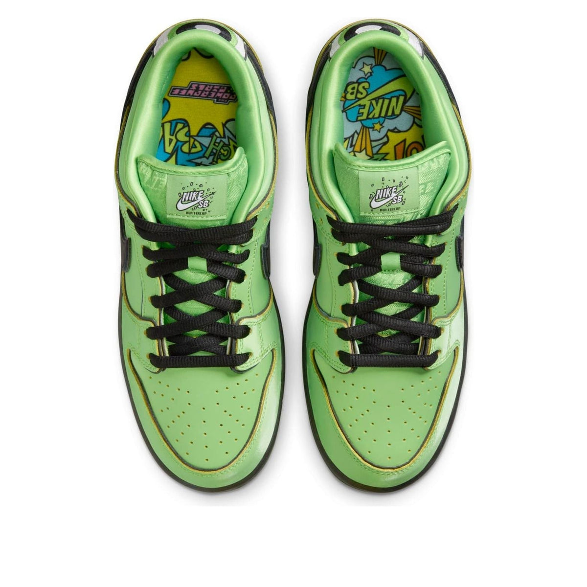 Nike x The Powerpuff Girls SB Dunk Low Prox QS ‘Buttercup’ - Angle View 3