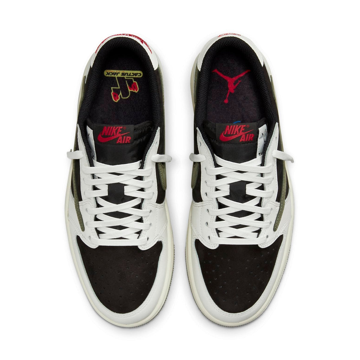 Air Jordan 1 Retro Low OG SP x Travis Scott ‘Medium Olive’ DM7866-200 - Angle View 4
