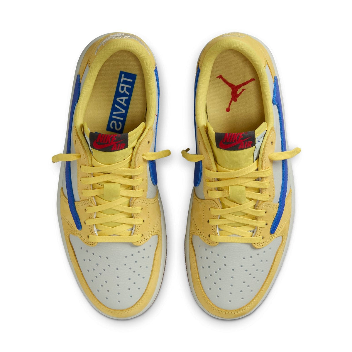 Air Jordan 1 Retro Low OG SP x Travis Scott ‘Canary’ DZ4137-700 - Angle View 3