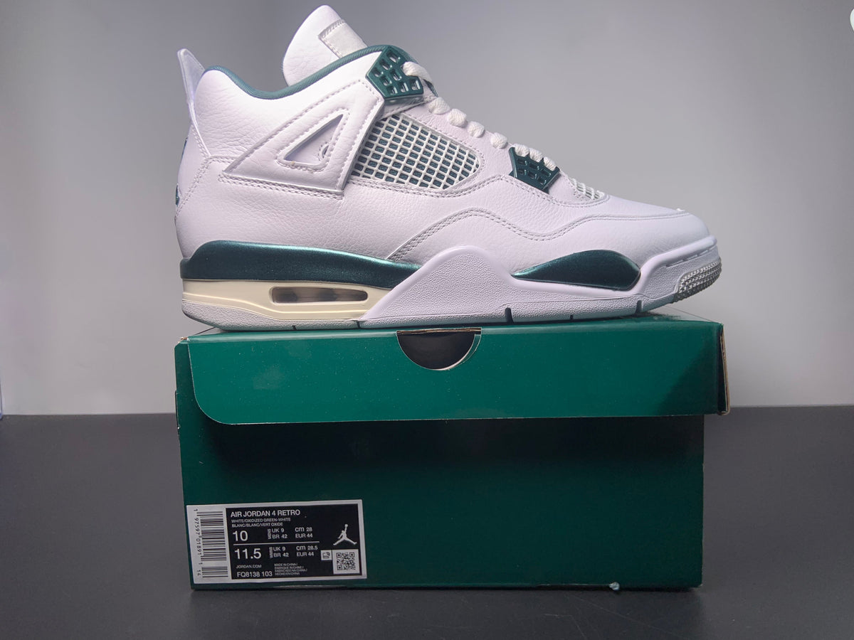 Air Jordan 4 “Oxidized Green”FQ8138-103 - Angle View 3