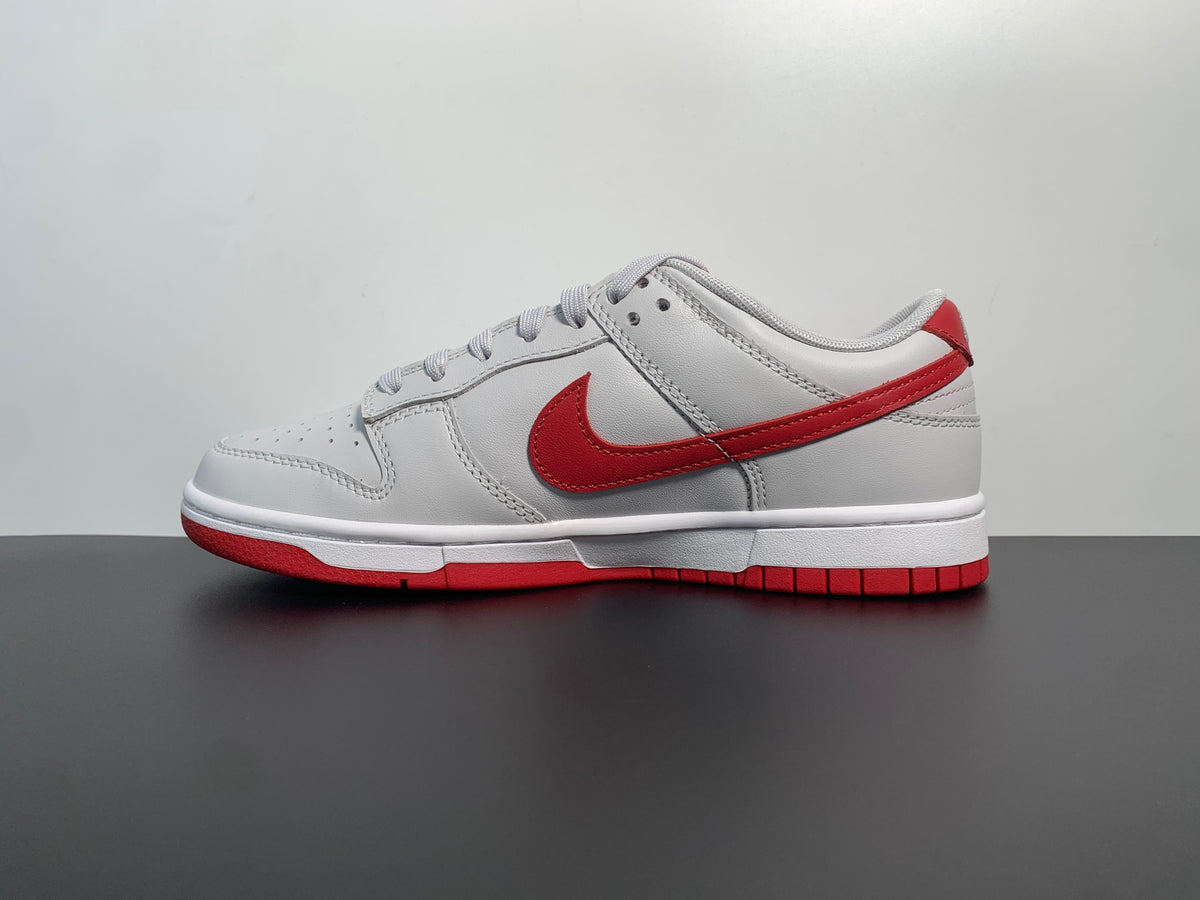 Nike Dunk Low “Vast Grey Varsity Red” FJ0832-011 - View 2