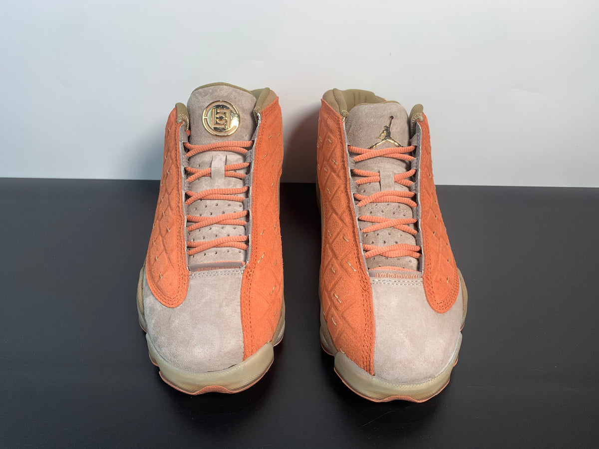 CLOT x Air Jordan 13 Retro Low NRG 'Terracotta' - Angle View 5