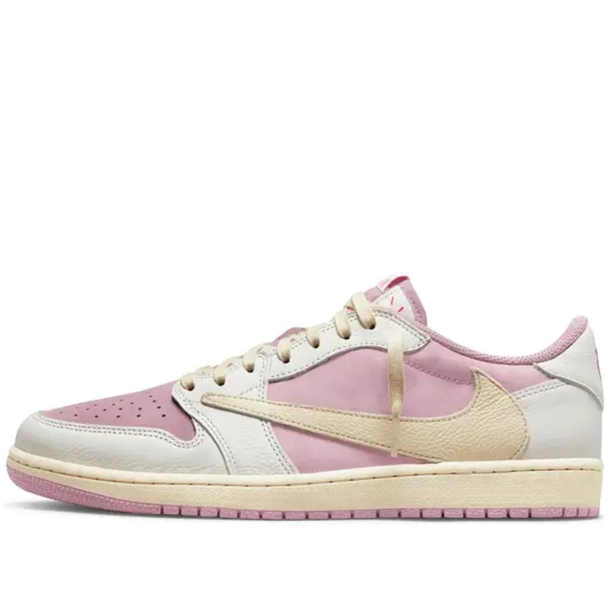 Travis Scott x Air Jordan 1 Low OG Shy Pink DM7866-600 - Main View