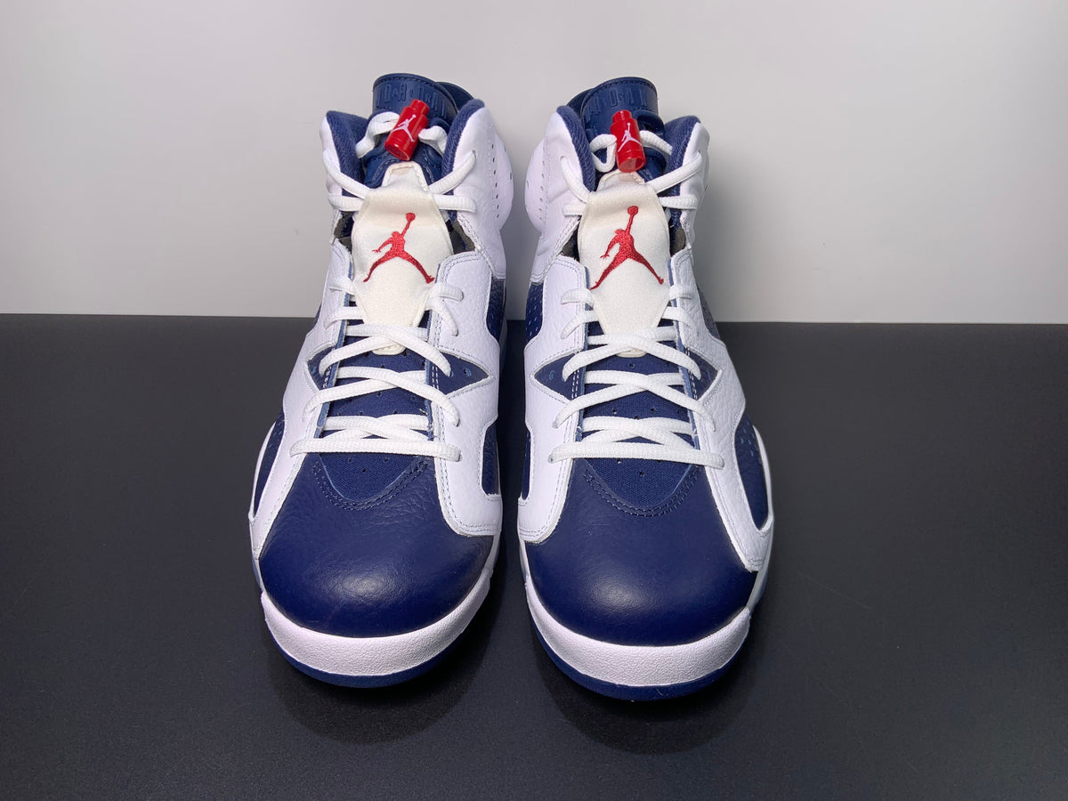 2024’s Air Jordan 6 “Olympic” Retro Is True To The 2000 Original CT8529-164 - Angle View 3