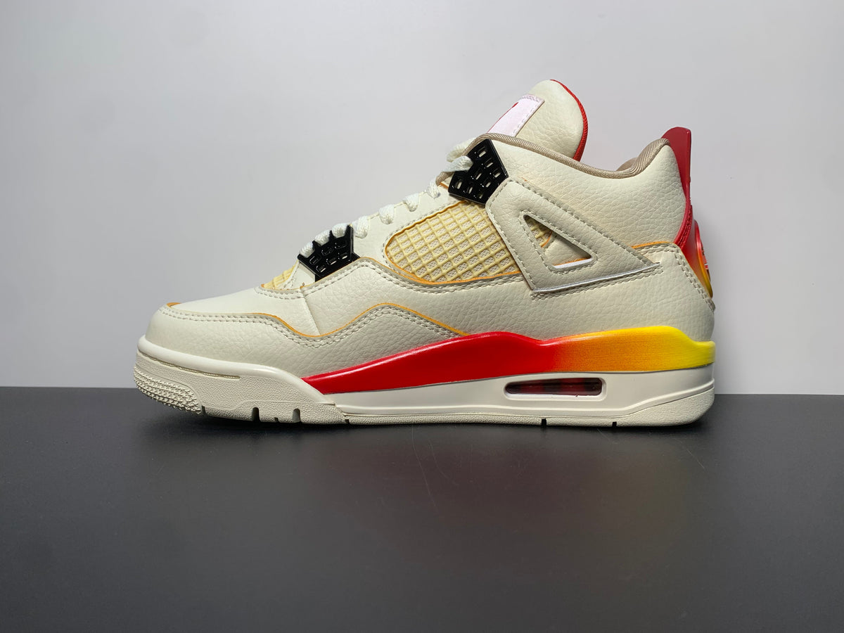 Air Jordan 4 X J Balvin Medellín Sunset Unisex Sneakers - Angle View 2