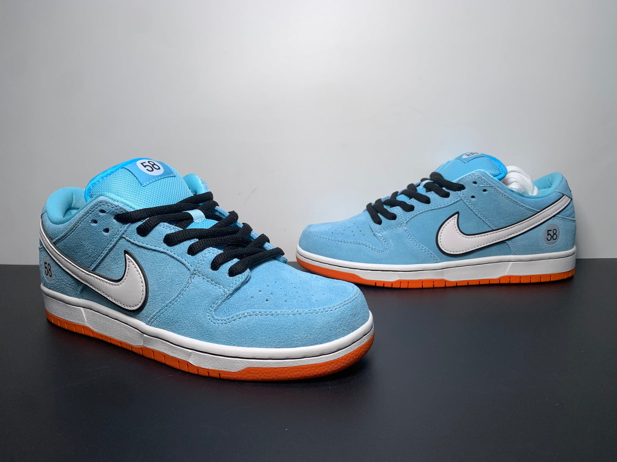 NK SB Dunk Low  Blue Chill - View 4