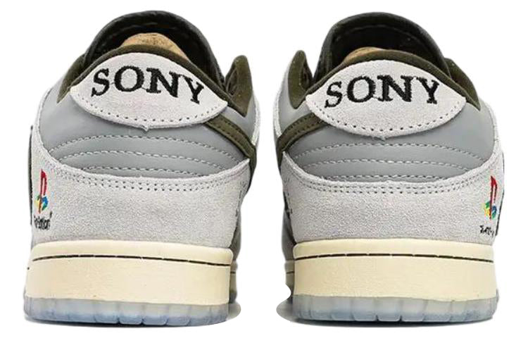 Nike x Travis Scott x PlayStation Dunk Low ‘Grey White - View 5