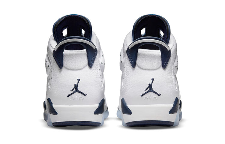 Air Jordan 6 Retro GS Midnight Navy 384665-141 - Angle View 5