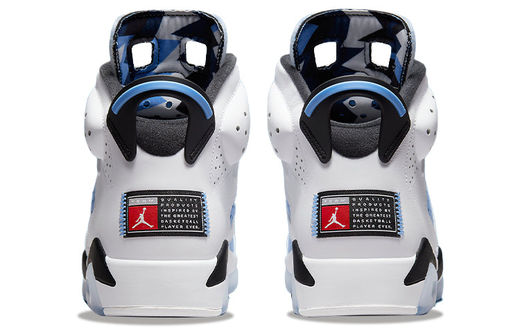 Air Jordan 6 UNC White CT8529-410 - Angle View 5