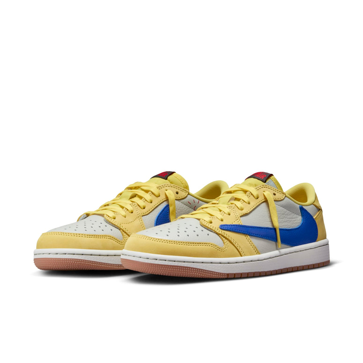 Air Jordan 1 Retro Low OG SP x Travis Scott ‘Canary’ DZ4137-700 - Angle View 2