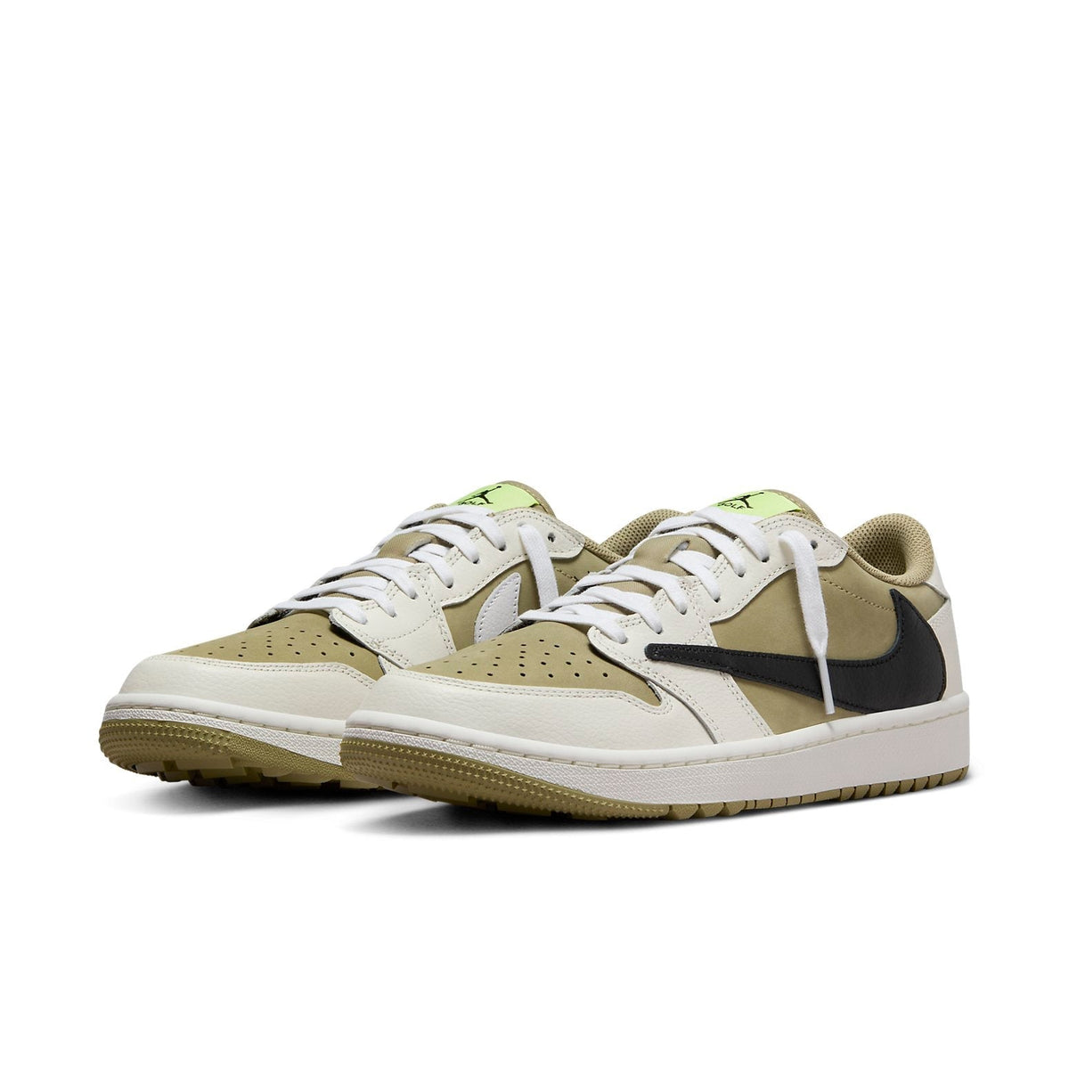 Air Jordan 1 Low Golf x Travis Scott ‘Neutral Olive’ - Angle View 5