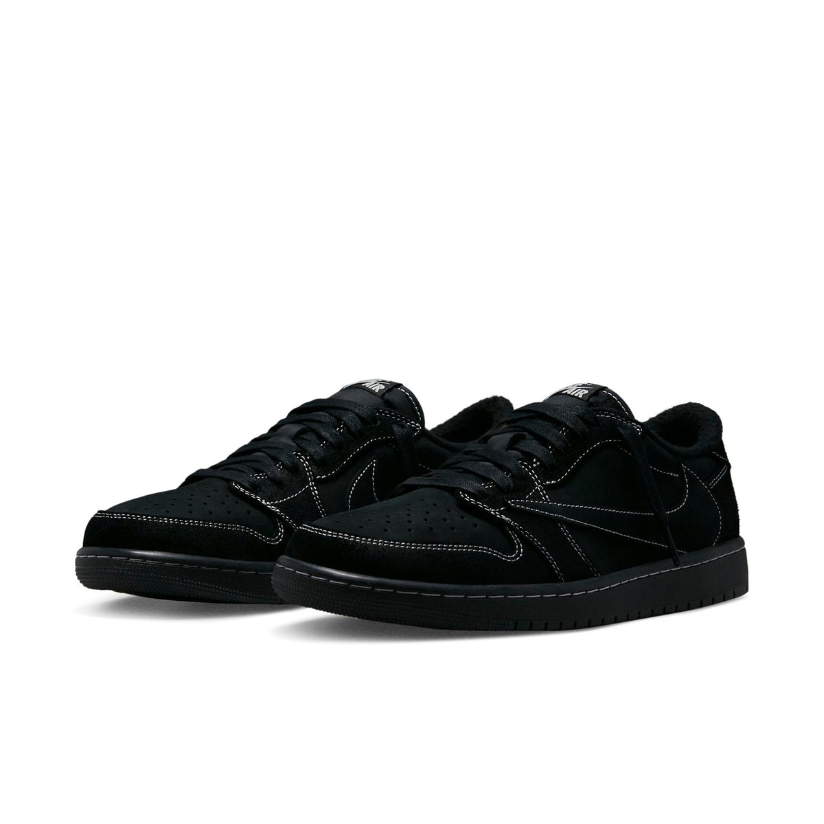 Air Jordan 1 Low OG SP x Travis Scott ‘Black Phantom’ - Angle View 3