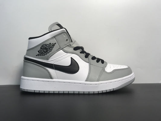 Air Jordan 1 Retro Mid ”Light Smoke Grey” 554724-092 - Main View