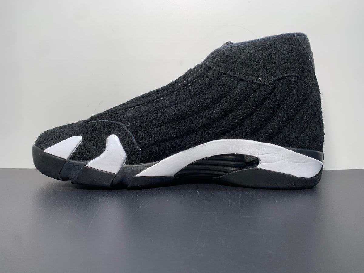 Air Jordan 14 “Black White University Red”487471-016 - Angle View 2