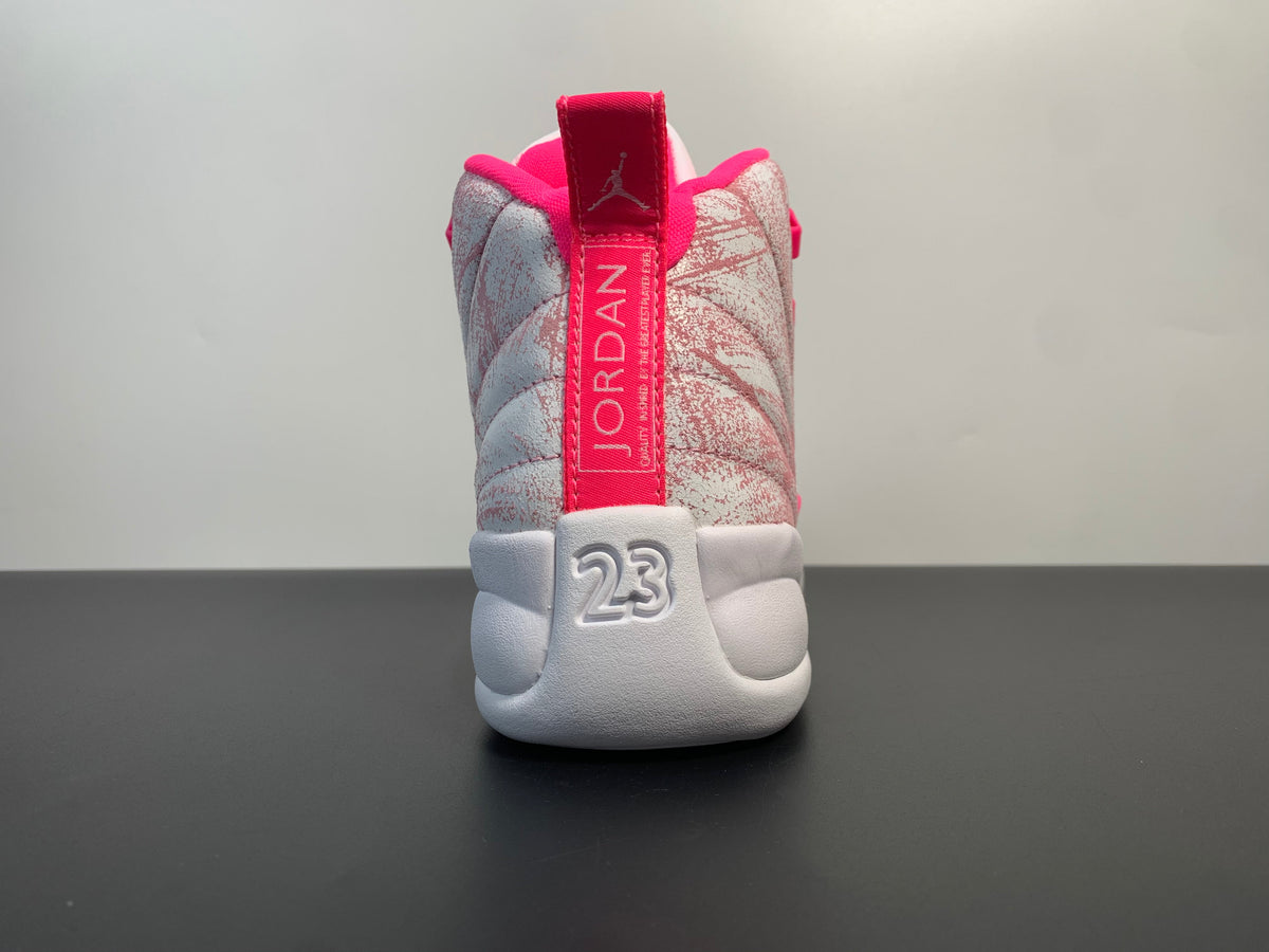 Air Jordan 12 Retro GS 'Arctic Pink' - Angle View 6