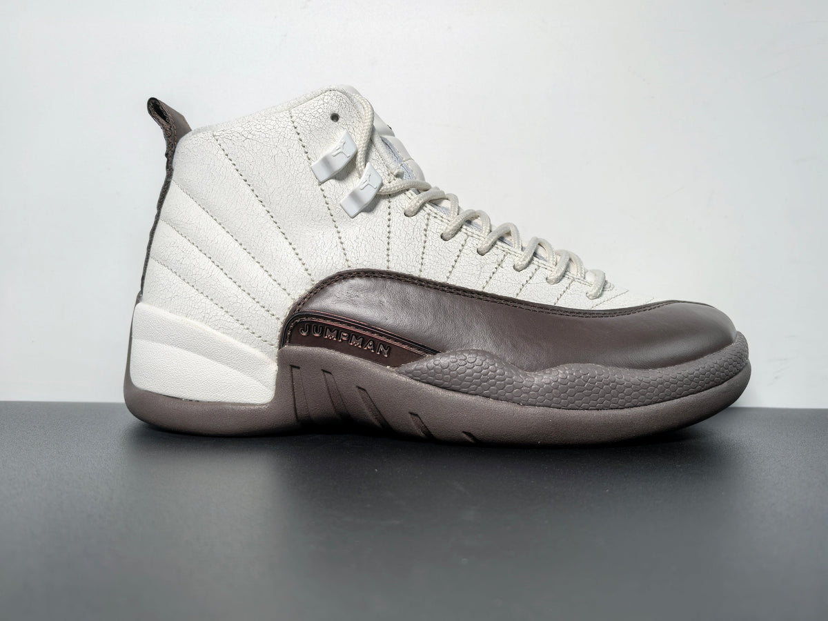 Air Jordan 12 White Baroque Brown-Sail - Main View