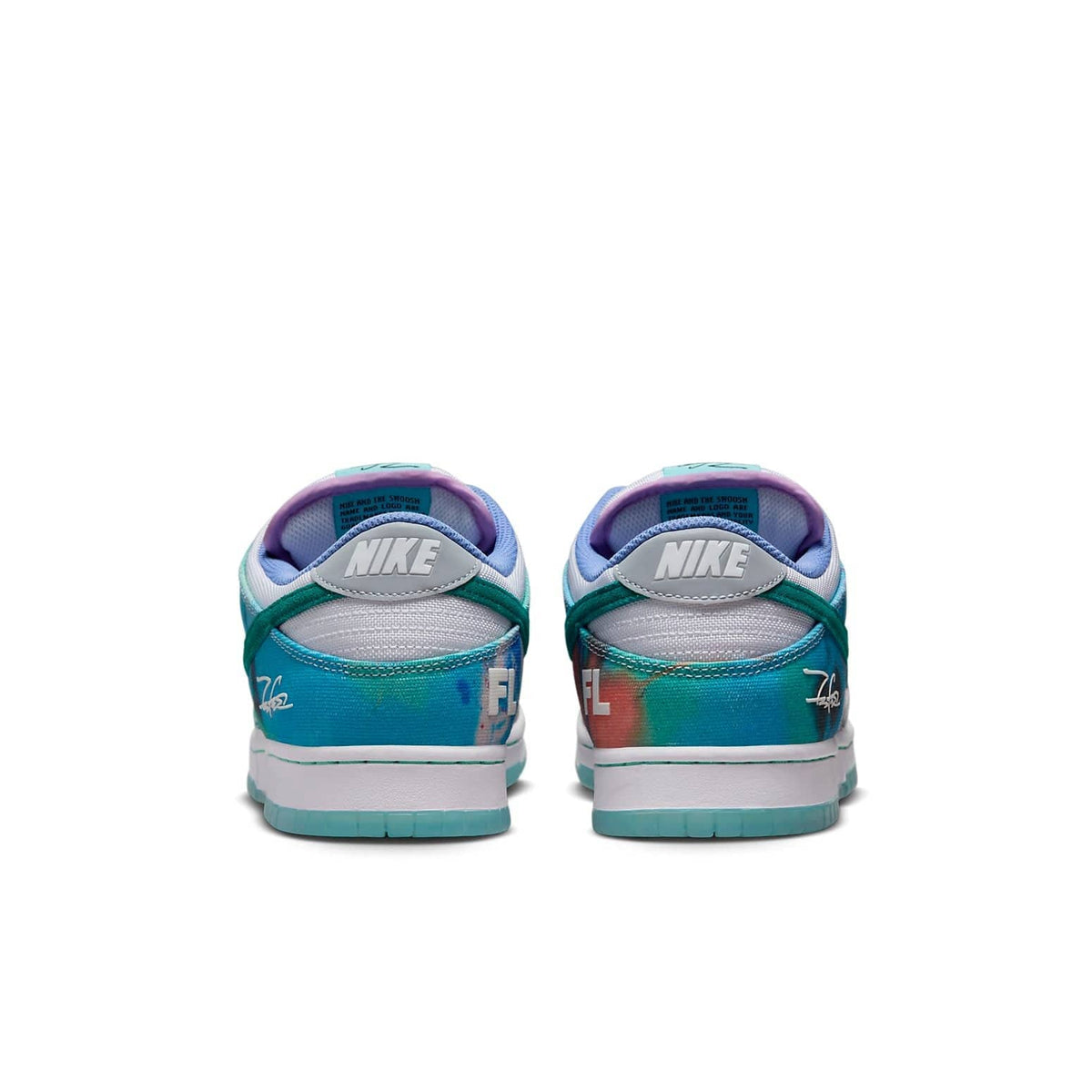 Nike x Futura Laboratories SB Dunk Low ‘Bleached Aqua’ - View 6