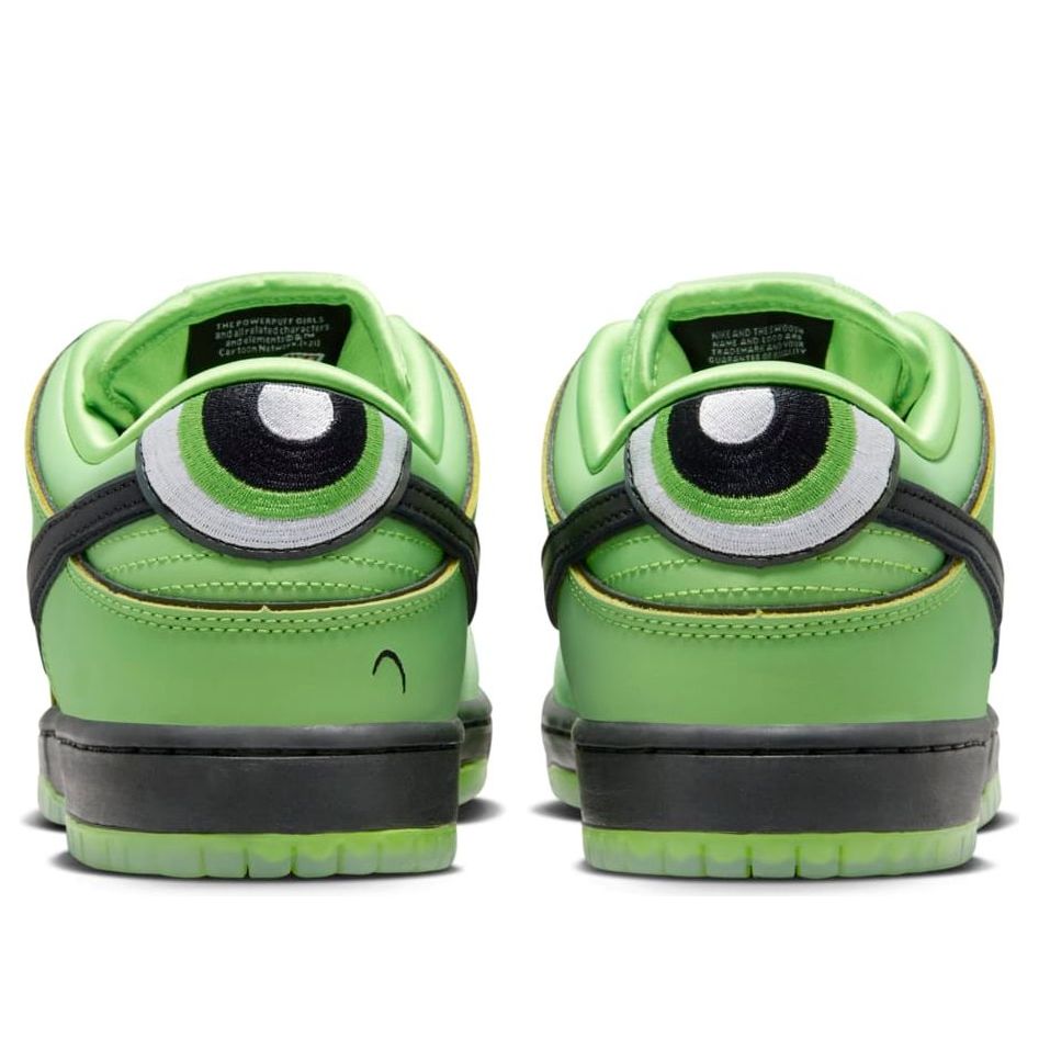 Nike x The Powerpuff Girls SB Dunk Low Prox QS ‘Buttercup’ - Angle View 4