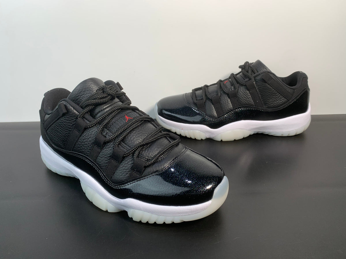 Air Jordan 11 Retro Low 72-10 AV2187-001 - Angle View 3