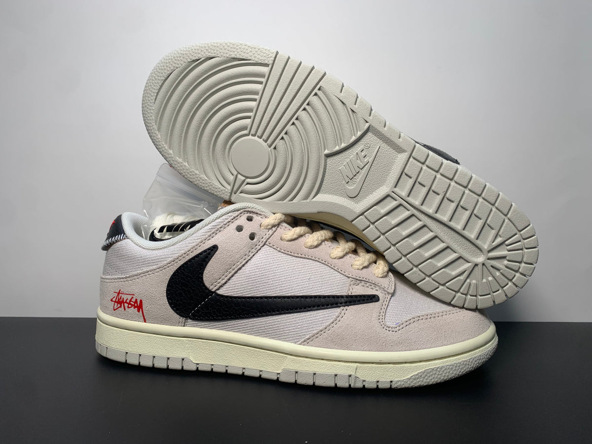 TRAVIS SCOTT X STUSSY DUNK LOW SB ‘CERTIFIED FRESH’ DD9776-068 - View 5