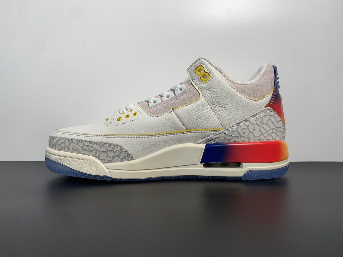 Air Jordan 3 Retro SP x J Balvin ‘Medelln Sunset’  FN0344-901 - Angle View 6