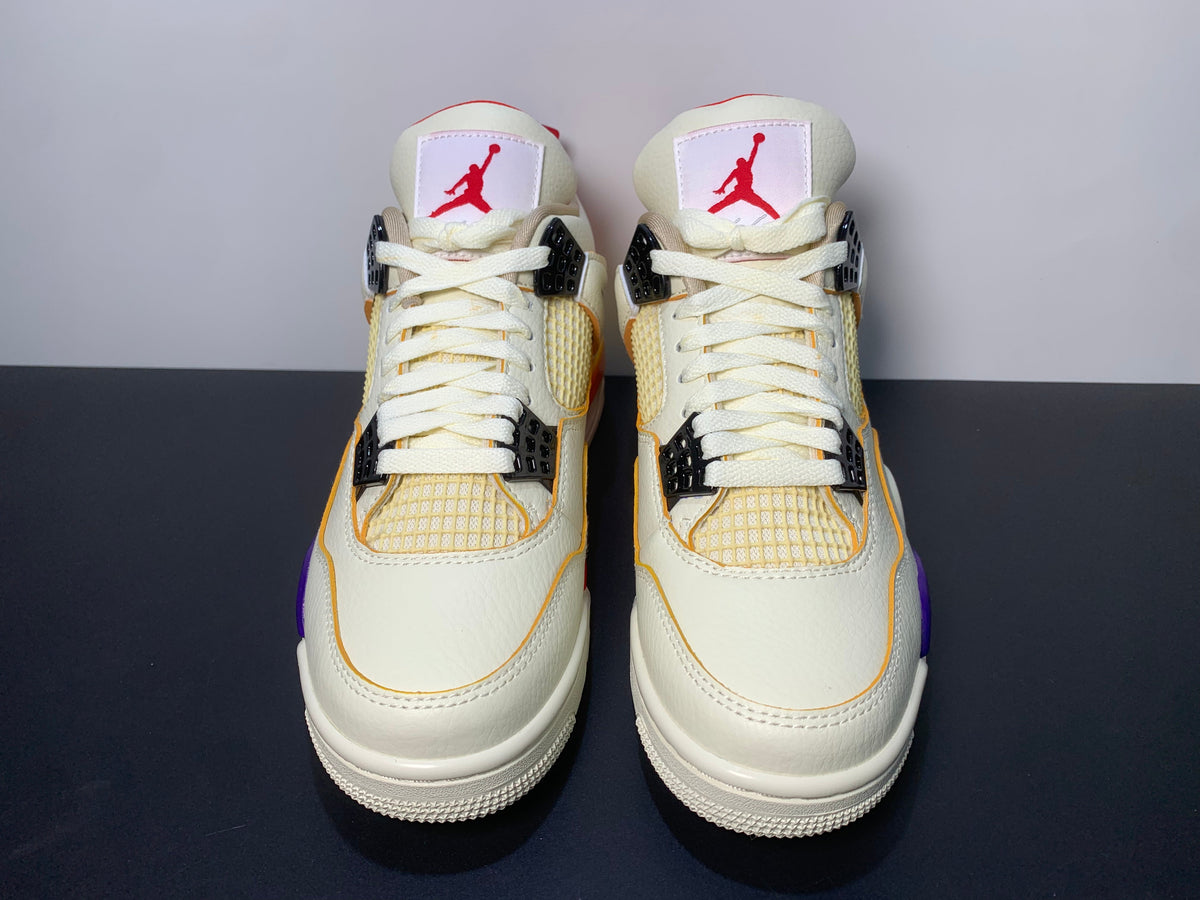 Air Jordan 4 X J Balvin Medellín Sunset Unisex Sneakers - Angle View 11