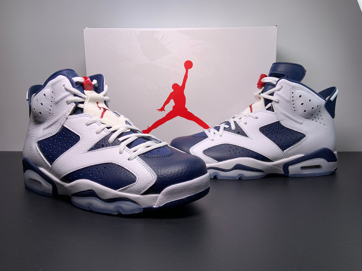 2024’s Air Jordan 6 “Olympic” Retro Is True To The 2000 Original CT8529-164 - Angle View 4