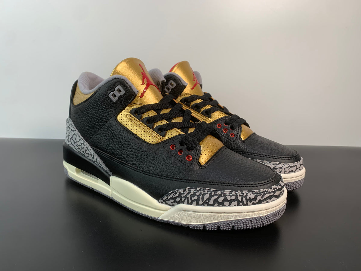 Air Jordan 3 WMNS “Black Gold” CK9246-067 - Angle View 4