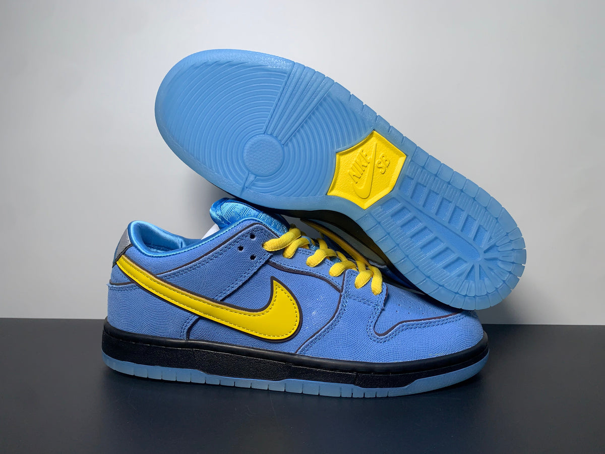 The Powerpuff Girls ✖️ Nike SB Dunk  low Prox QS “Bubbles” Blue Chill   FZ8320-400 - View 11