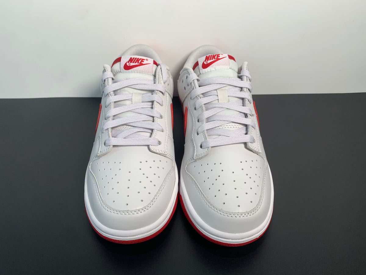 Nike Dunk Low “Vast Grey Varsity Red” FJ0832-011 - View 4