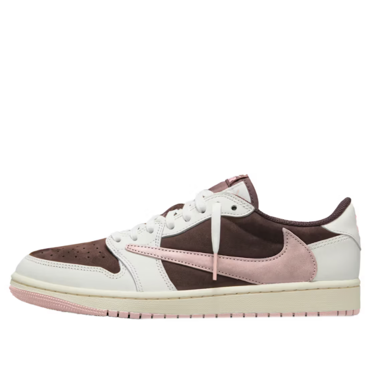 Travis Scott x Air Jordan 1 Low OG “Dark Pony/Pink Oxford”  DZ4137-206 - Main View