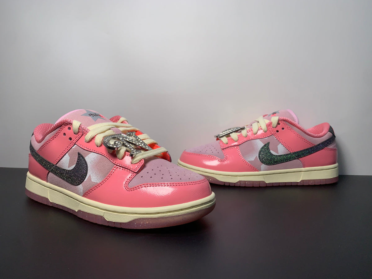 NK Dunk SB Low Hot Punch and Pink Foam FN8927-621 - View 4