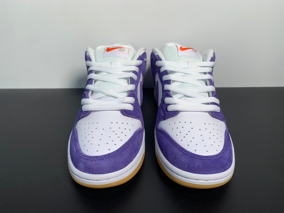 Nike SB Dunk Low “Purple Suede” Pro ISO Orange Label Court Purple Gum DV5464-500 - View 6