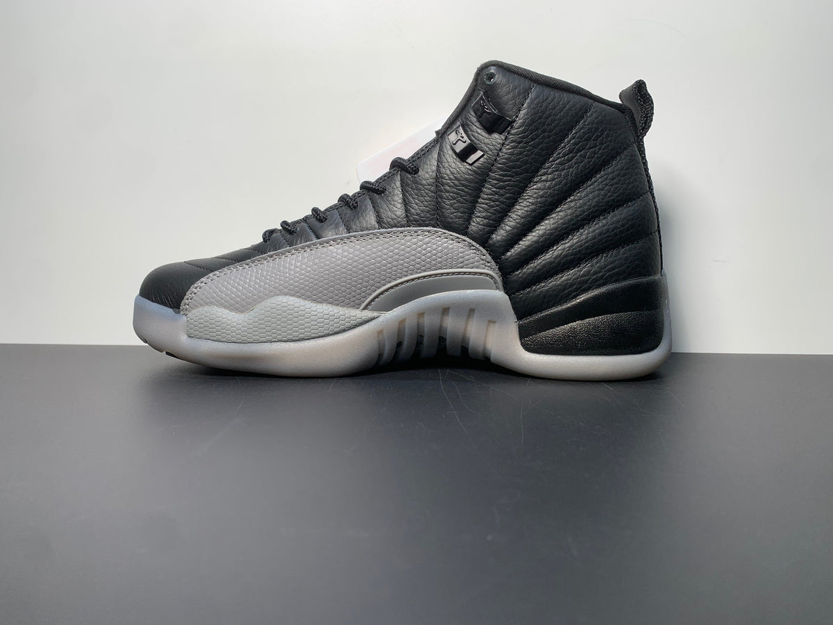 Air Jordan 12 Retro Black Wolf Grey - Main View