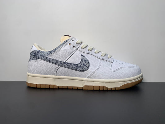 Nike Dunk Low “Washed Denim” FN6881-100 - View 1