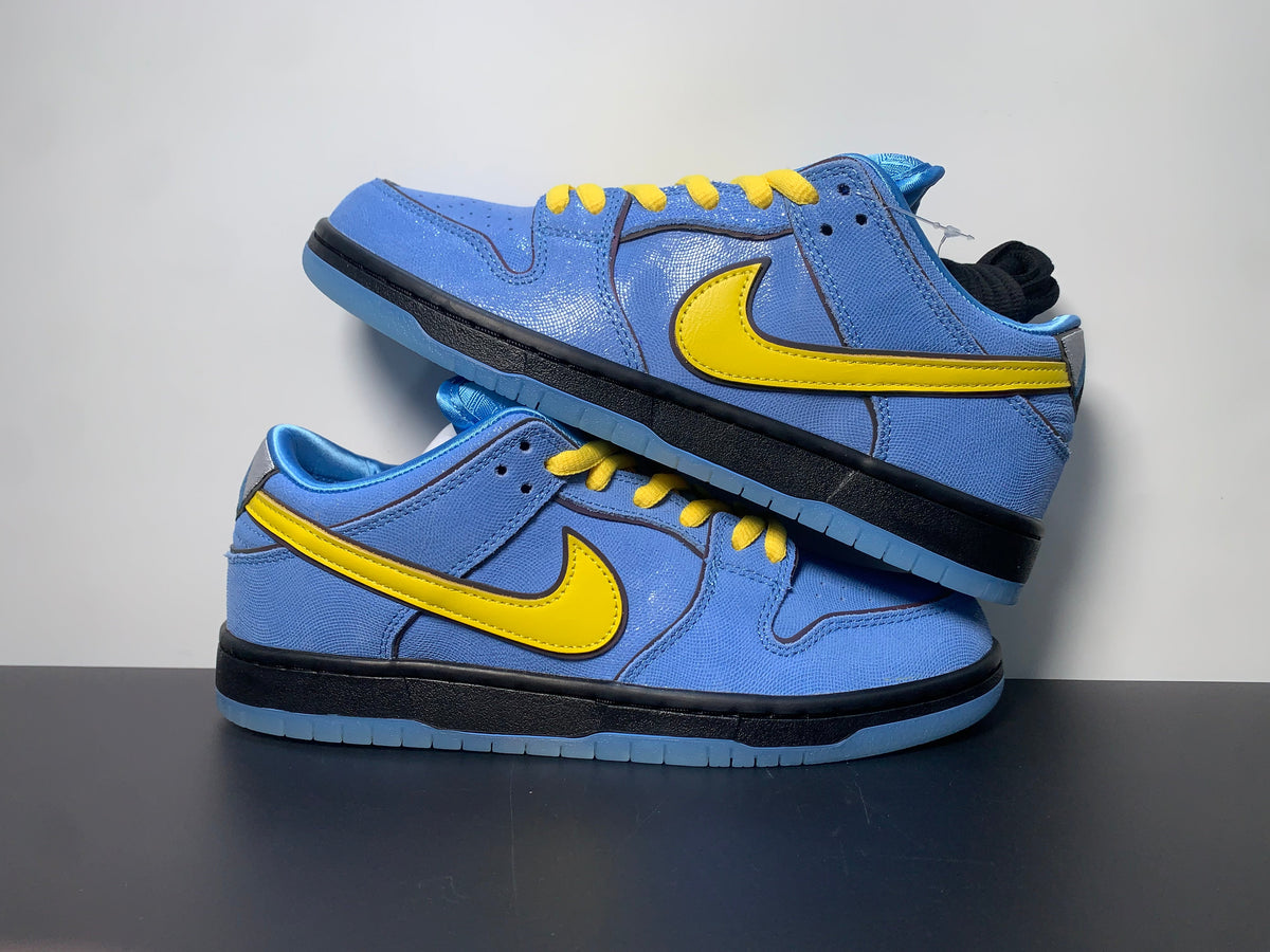 The Powerpuff Girls ✖️ Nike SB Dunk  low Prox QS “Bubbles” Blue Chill   FZ8320-400 - View 7