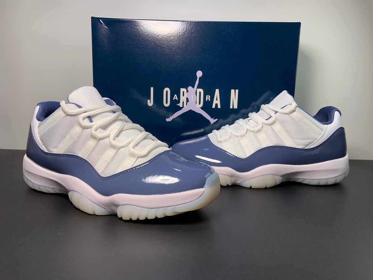Air Jordan 11 Low “Diffused Blue” FV5104-104 - Angle View 3