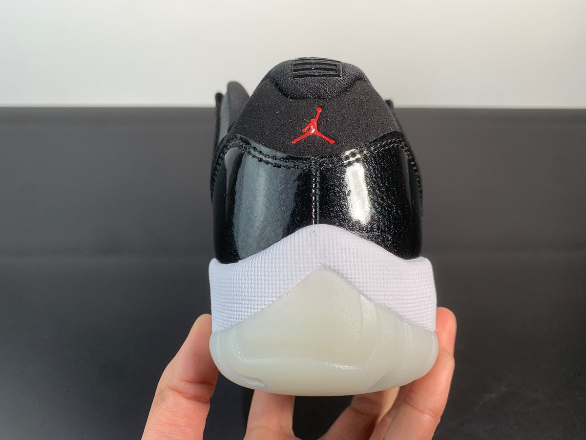 Air Jordan 11 Retro Low 72-10 AV2187-001 - Angle View 7