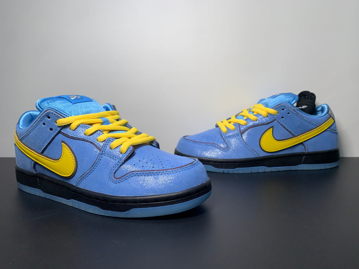 The Powerpuff Girls ✖️ Nike SB Dunk  low Prox QS “Bubbles” Blue Chill   FZ8320-400 - View 8